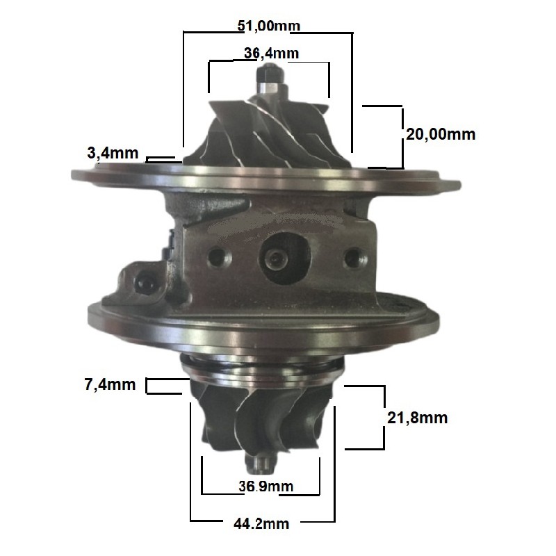 Miez Turbo BMW 2.0 (85/105 KW) 2010-2015: Compatibil 116d, 118d, 218d, 316d, 318d, 418d, X1 sDrive18d, sDrive16d
