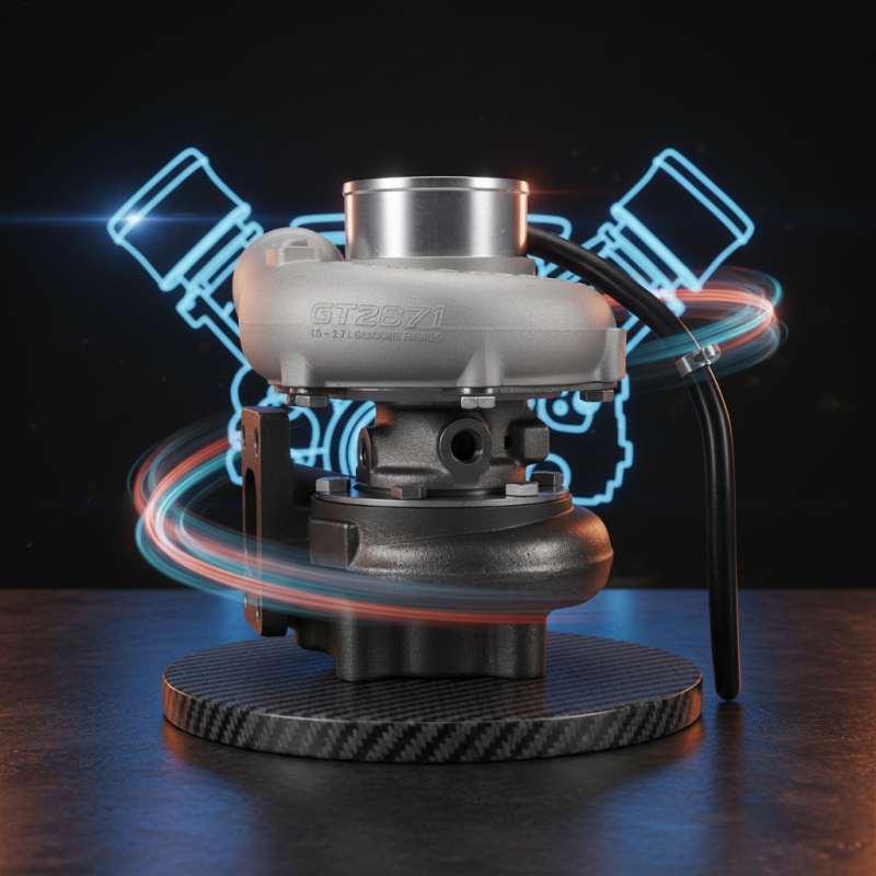 Turbina GT2871 universală 1.6–2.7 Benzină / T25 / până la 350CP